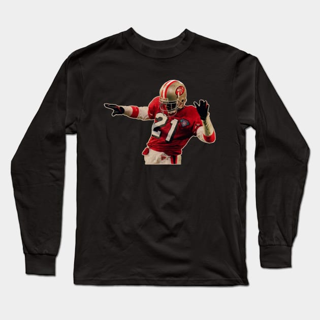 classic Deion Sanders San Francisco 49ers Long Sleeve T-Shirt by Fabulous Fresh Fashions